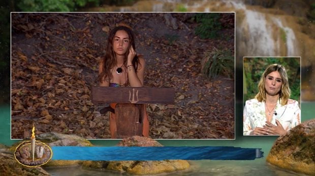 Anita Williams y Sandra Barneda en Supervivientes 2025. (Mediaset)