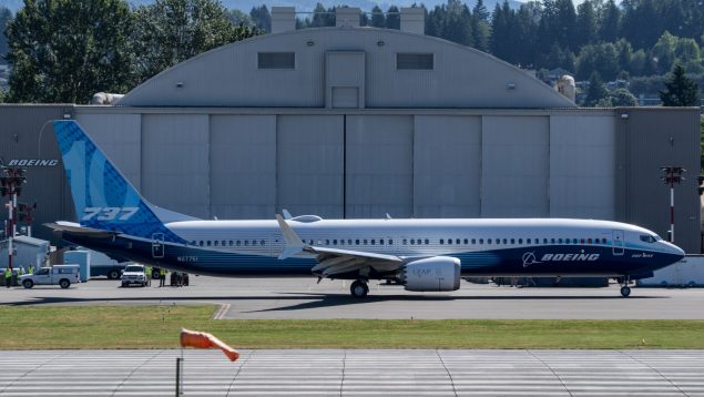 Un avión 737 Max de Boeing. (Getty)