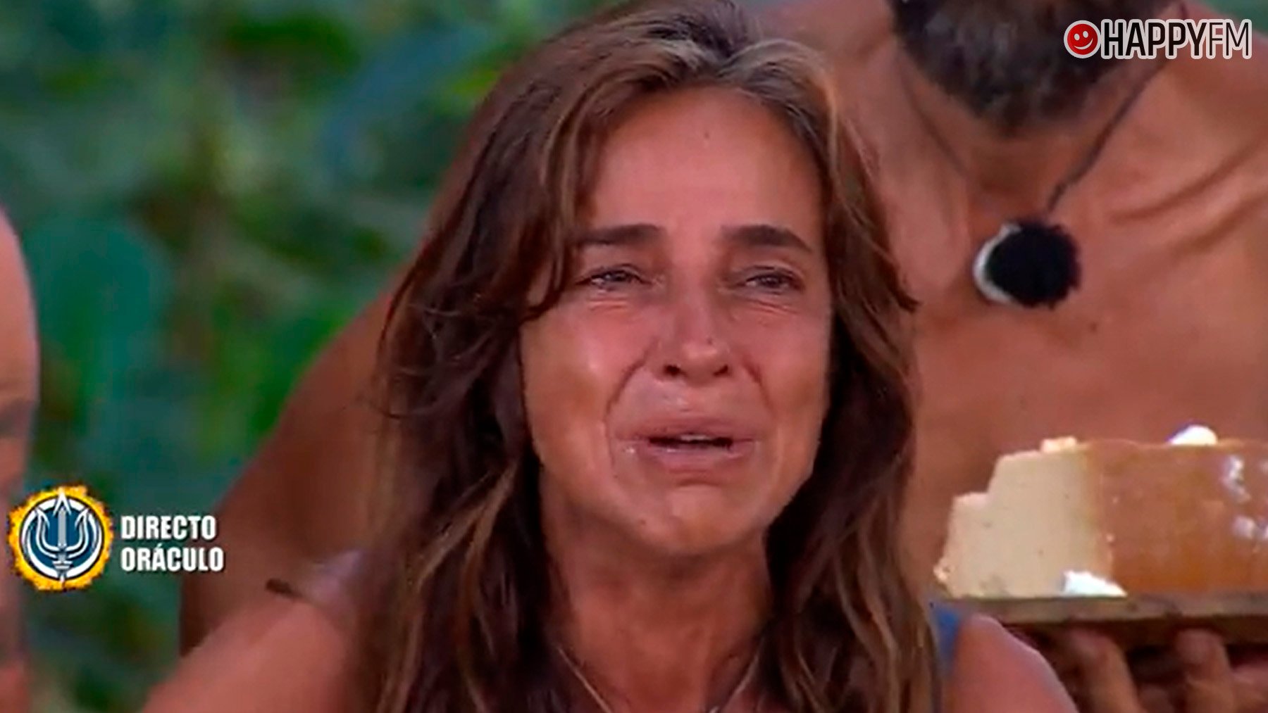 Carmen Alcayde rompe a llorar en Supervivientes 2025. (Mediaset)