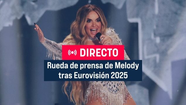 Rueda de prensa de Melody tras Eurovisión 2025 en directo online