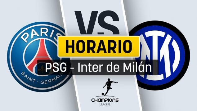 PSG Inter horario