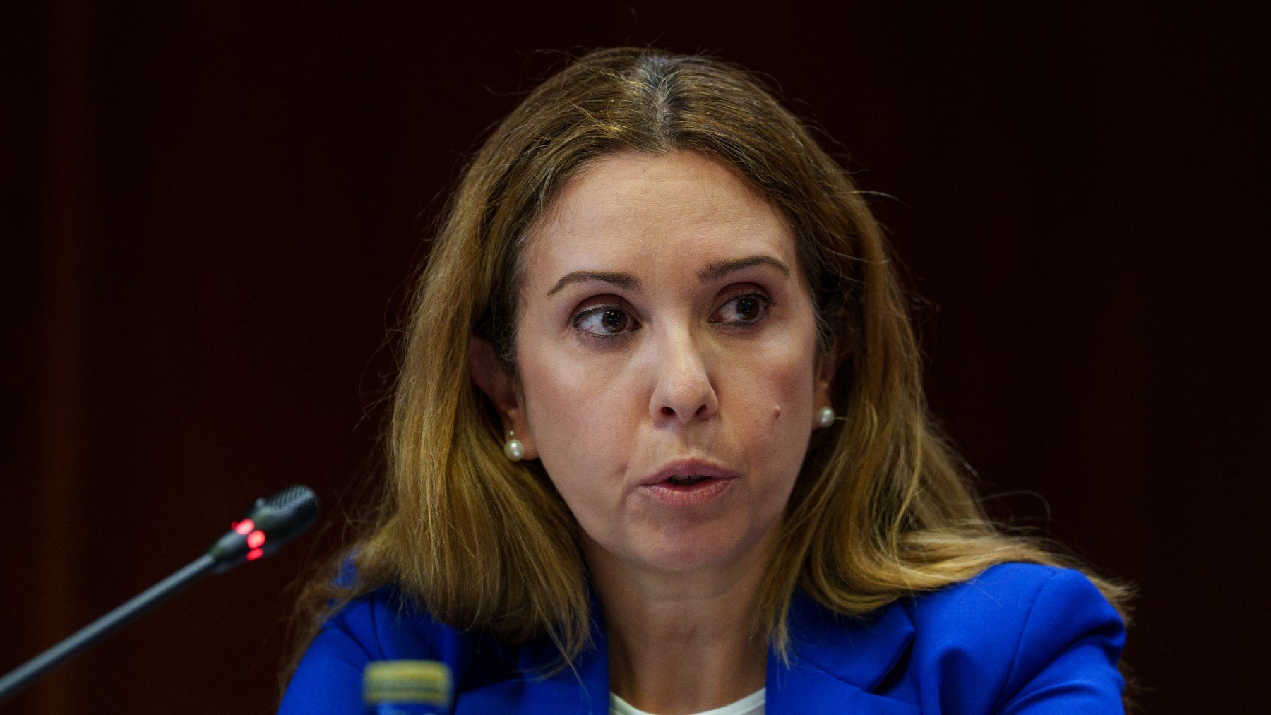 Caridad Martín Palacios en el Senado. (Foto: EP)