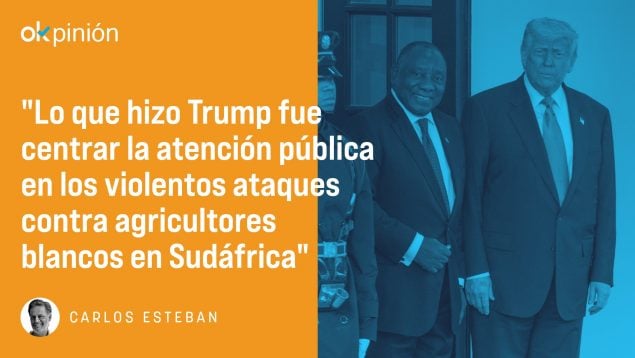 Trump denuncia la cacería de granjeros blancos en Sudáfrica