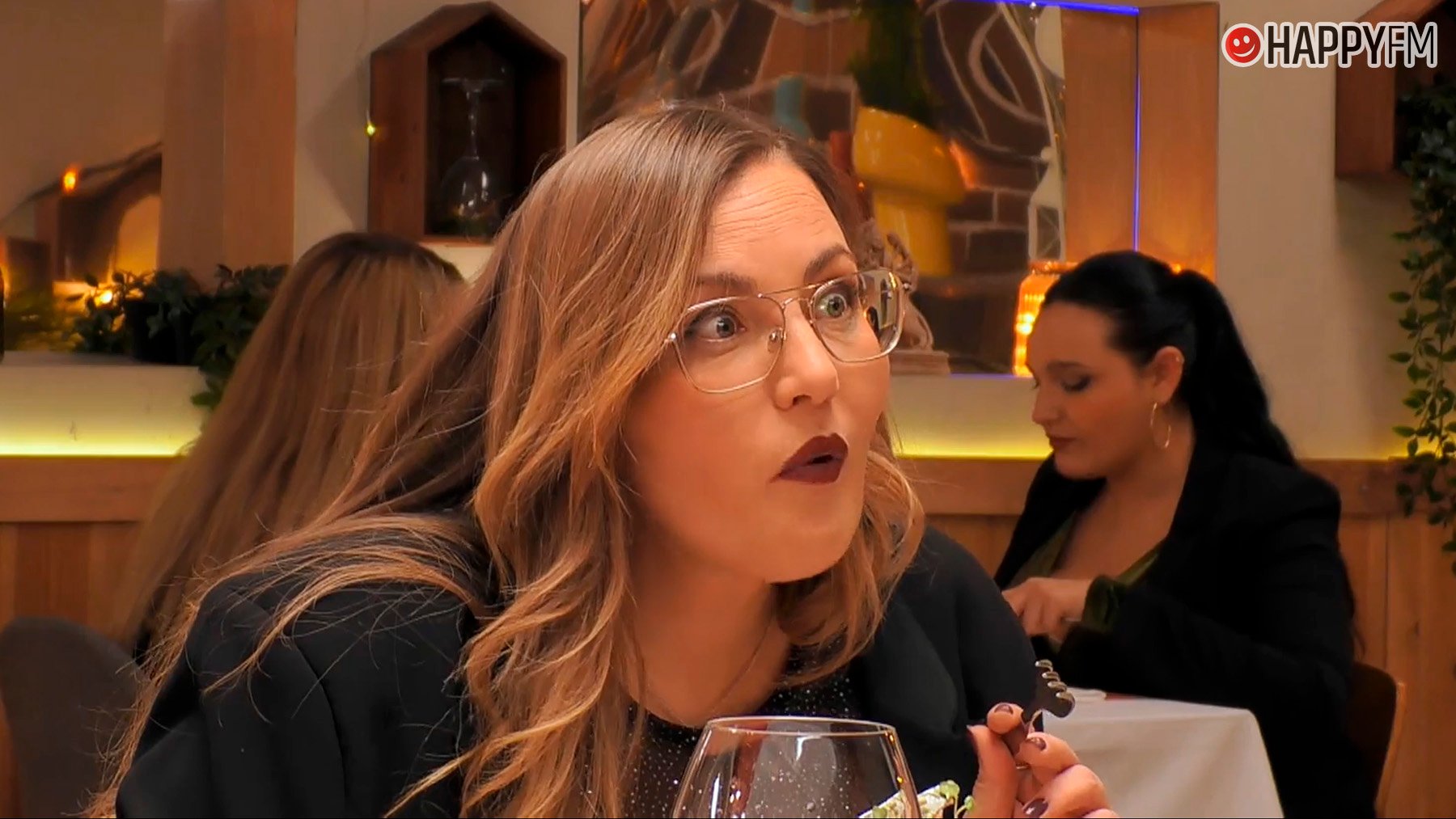 Alba en First Dates. (Mediaset)