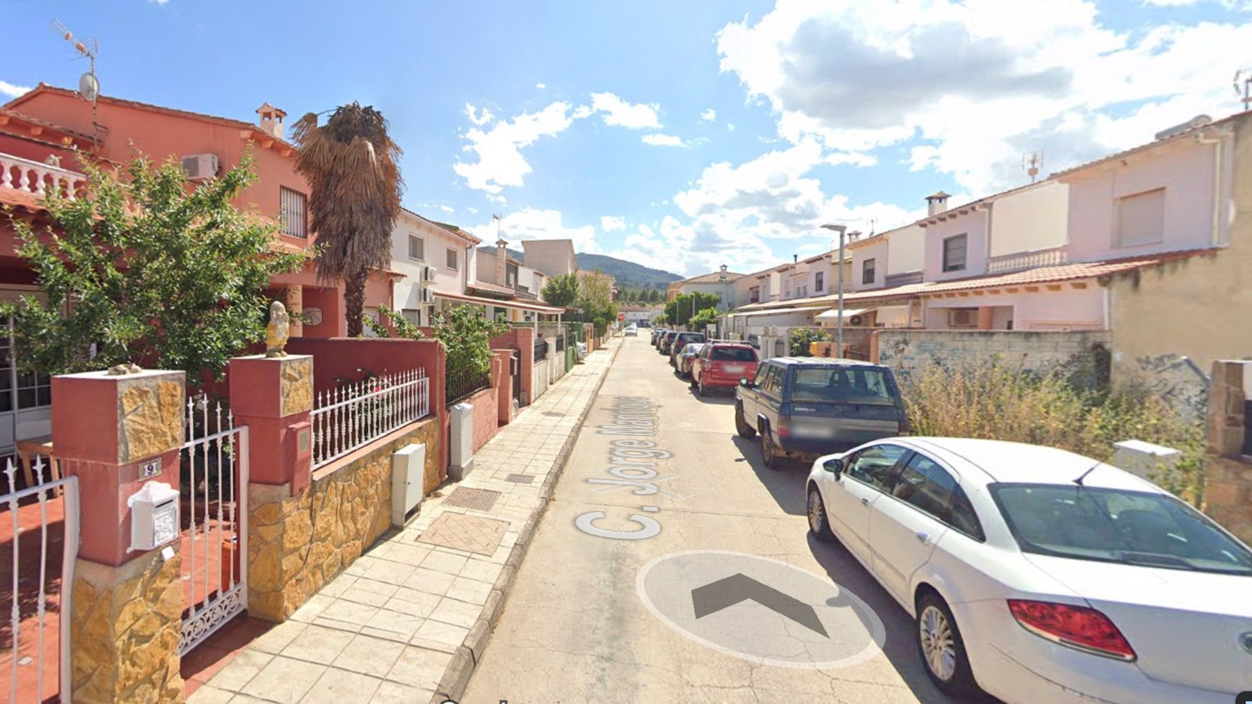 calle Jorge Manrique de Puente Génave, lugar de los hechos.