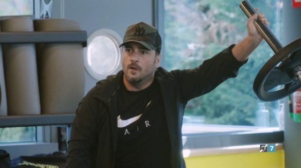 David Bustamante durante su cámara oculta en Gente Maravillosa. (RTVA)