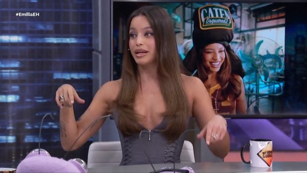 La cantante Emilia en una de sus visitas a El Hormiguero (Atresmedia).