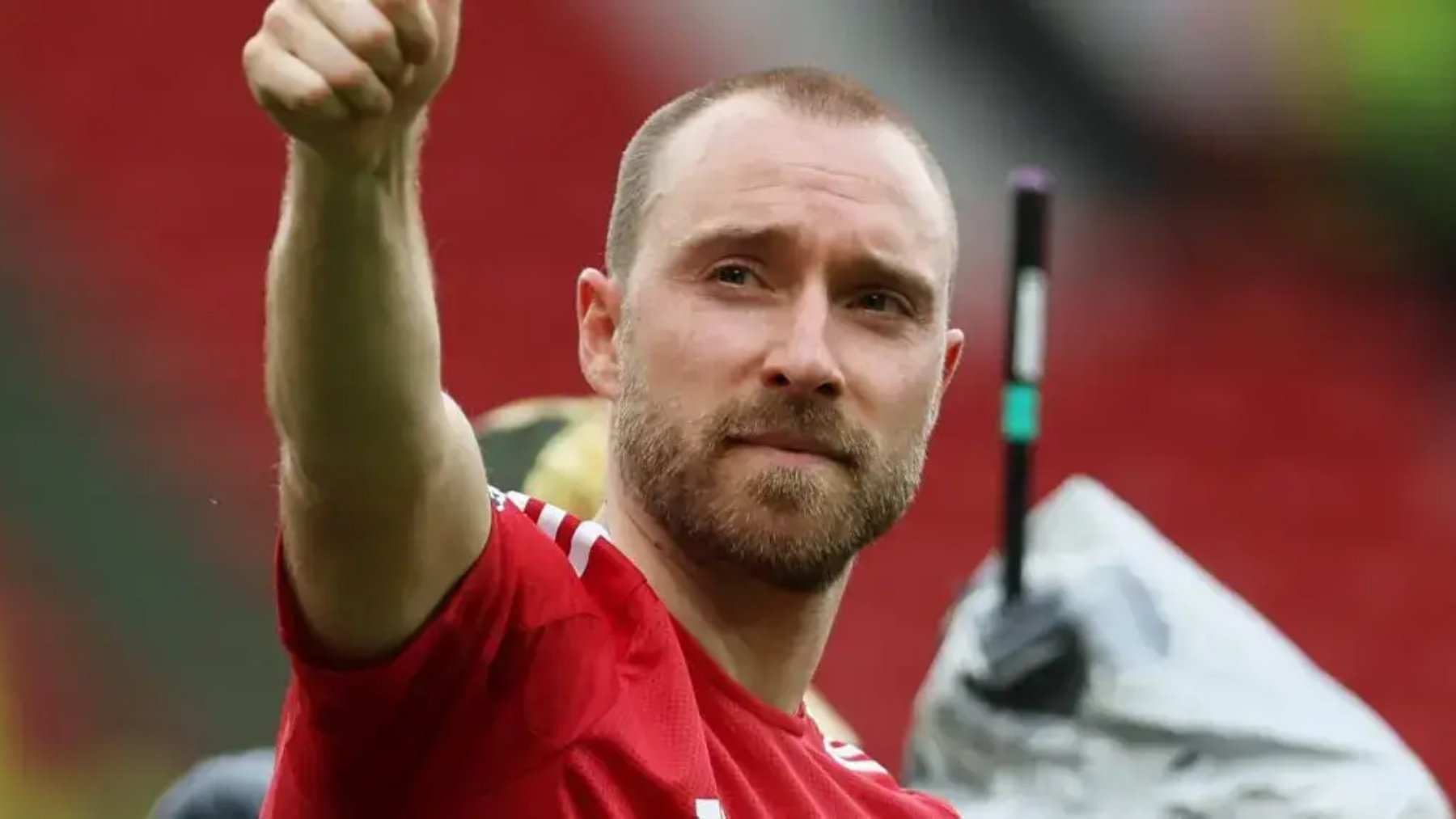 Eriksen, despidiéndose del Man’U.