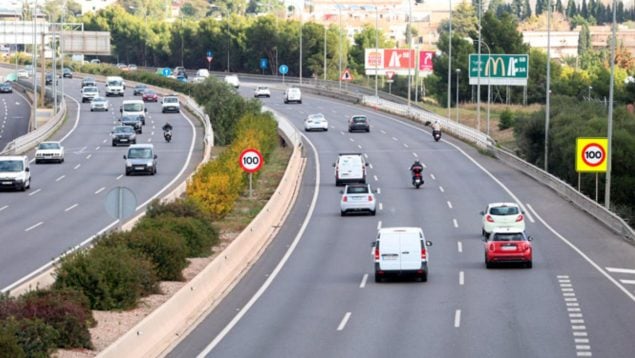 La Vía de Cintura de Palma recuperará los 100 kilómetros por hora en dos semanas