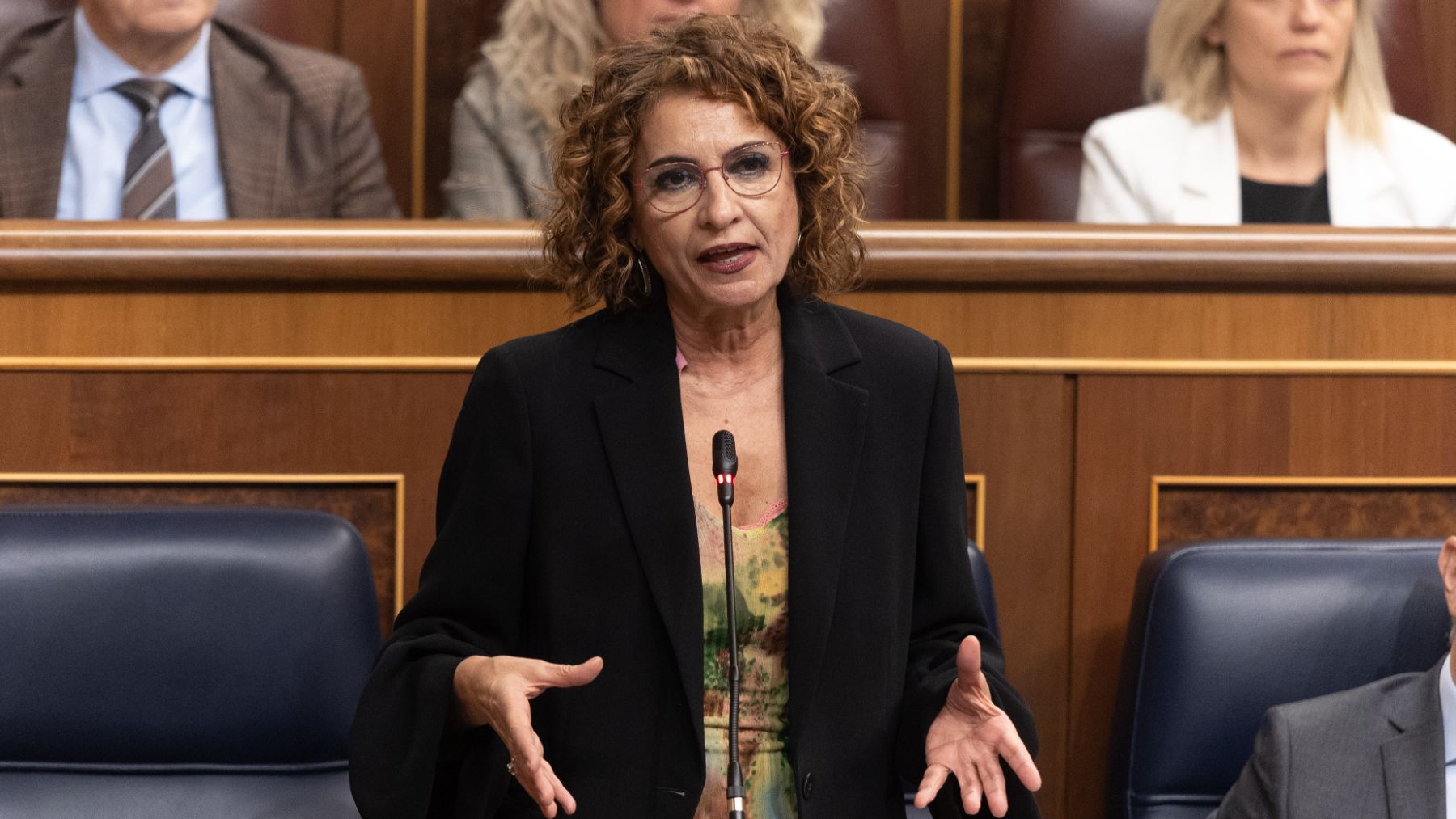 María Jesús Montero, en el Congreso. (EP)