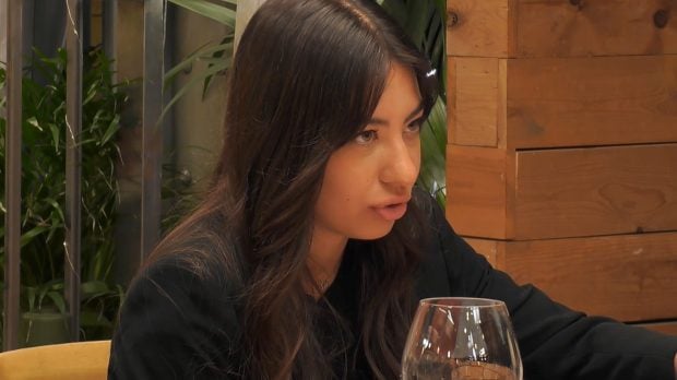 Irina en First Dates. (Mediaset)