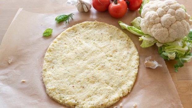 Masa de pizza keto