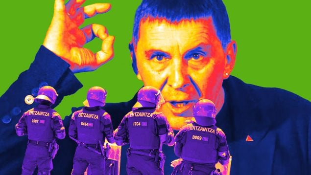 Otegi ertzaintzas
