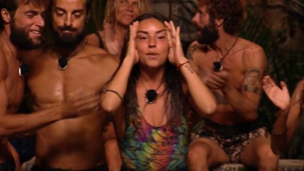 Anita en 'Supervivientes 2025'. (Mediaset)