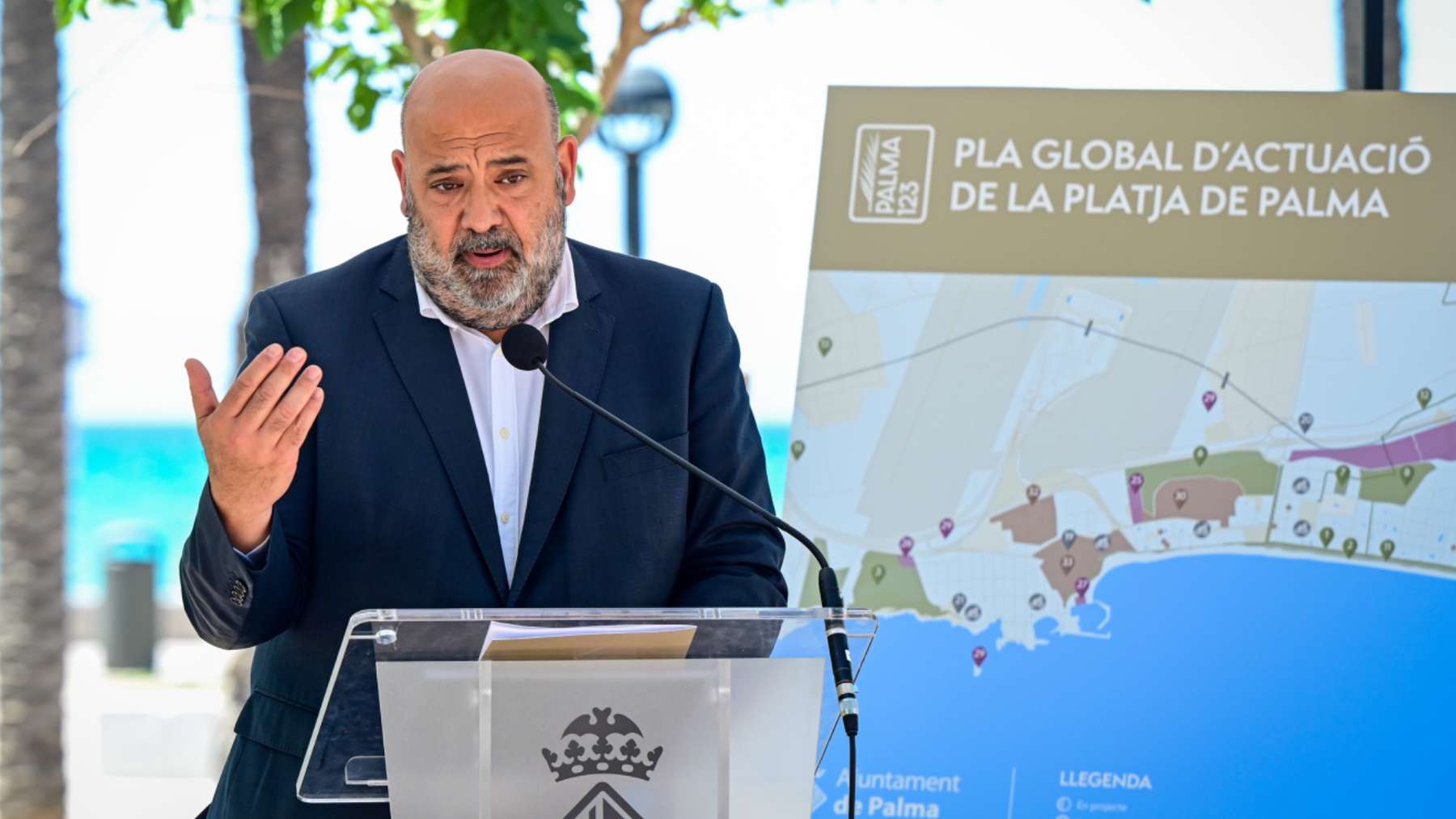El alcalde de Palma, Jaime Martínez.