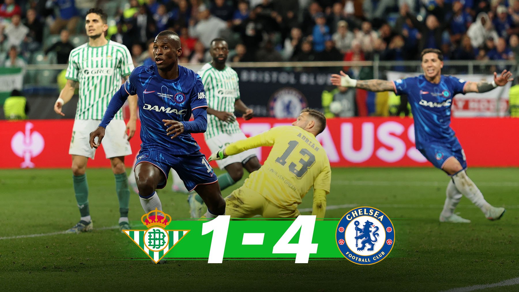 El Betis pierde la final de la Conference.