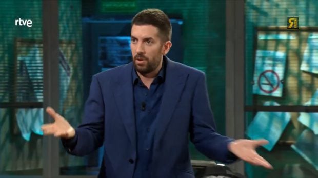 David Broncano responde a Melody en La Revuelta. (RTVE)