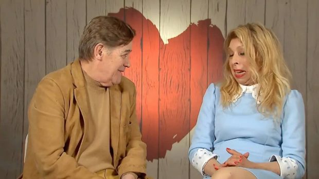 Ángel y Ana Isabel en la decisión final de 'First Dates'. (Mediaset)