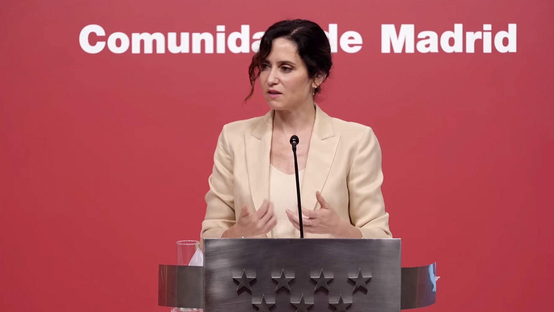La presidenta de la Comunidad de Madrid, Isabel Díaz Ayuso.