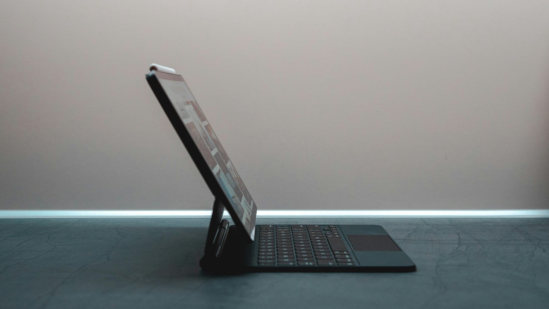 iPad y teclado