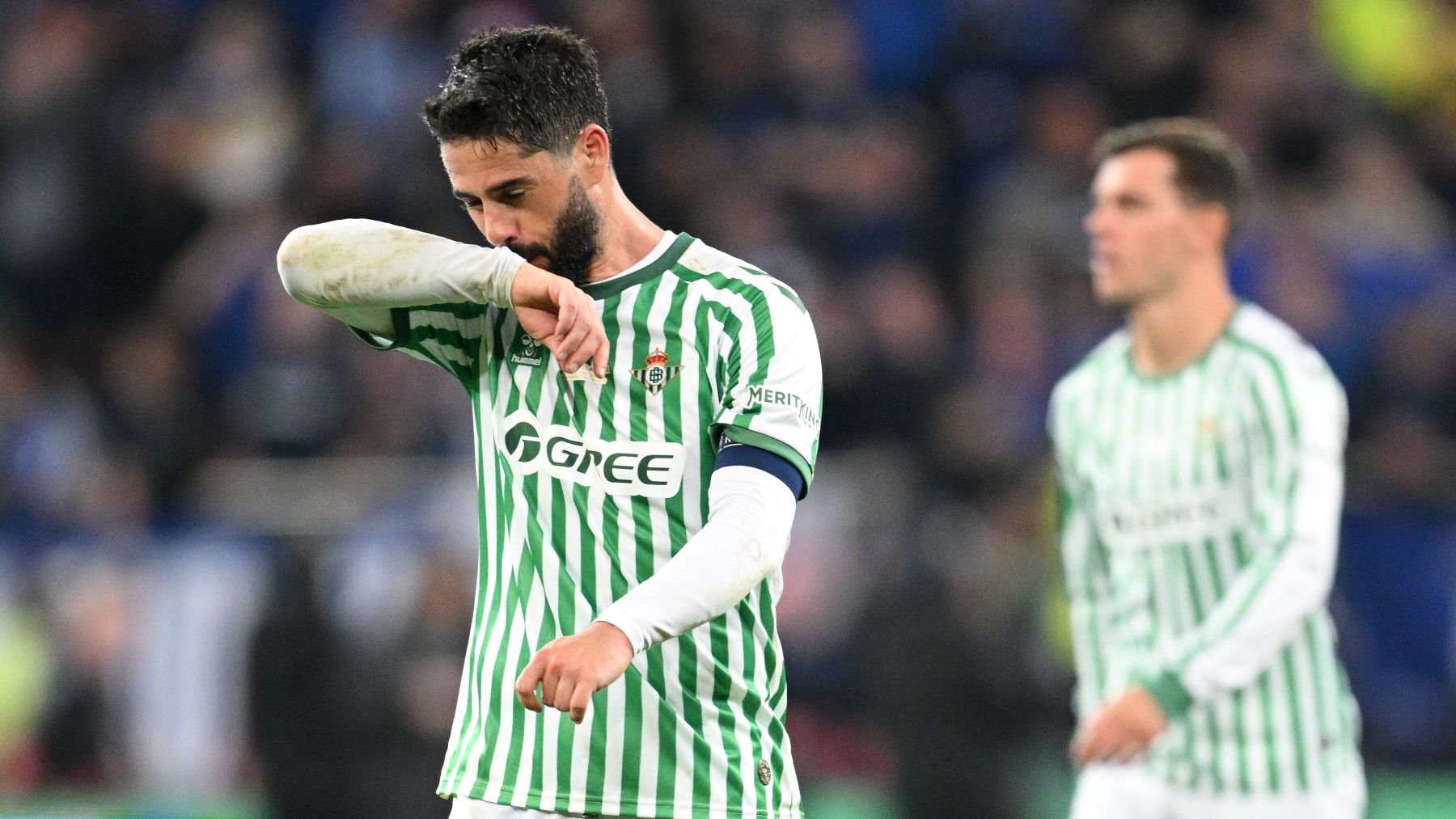 Isco tras perder la final de la Conference. (Getty)