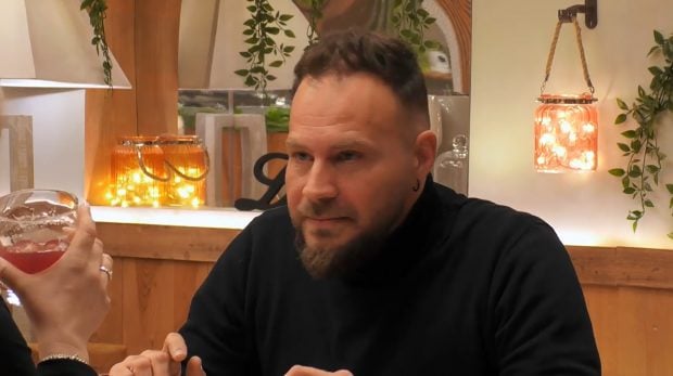 Juan Carlos en First Dates. (Mediaset)