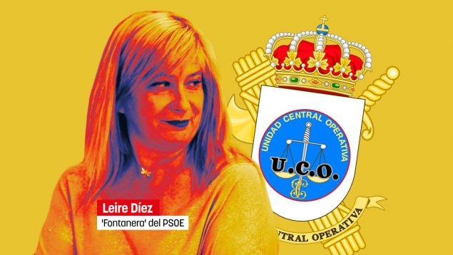 Leire Díez, la fontanera del PSOE, ofreció abogados gratis a empresarios por datos sobre la UCO