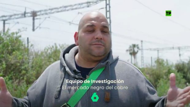 Equipo de investigación entrevista al mayor ladrón de cobre de España (Atresmedia).