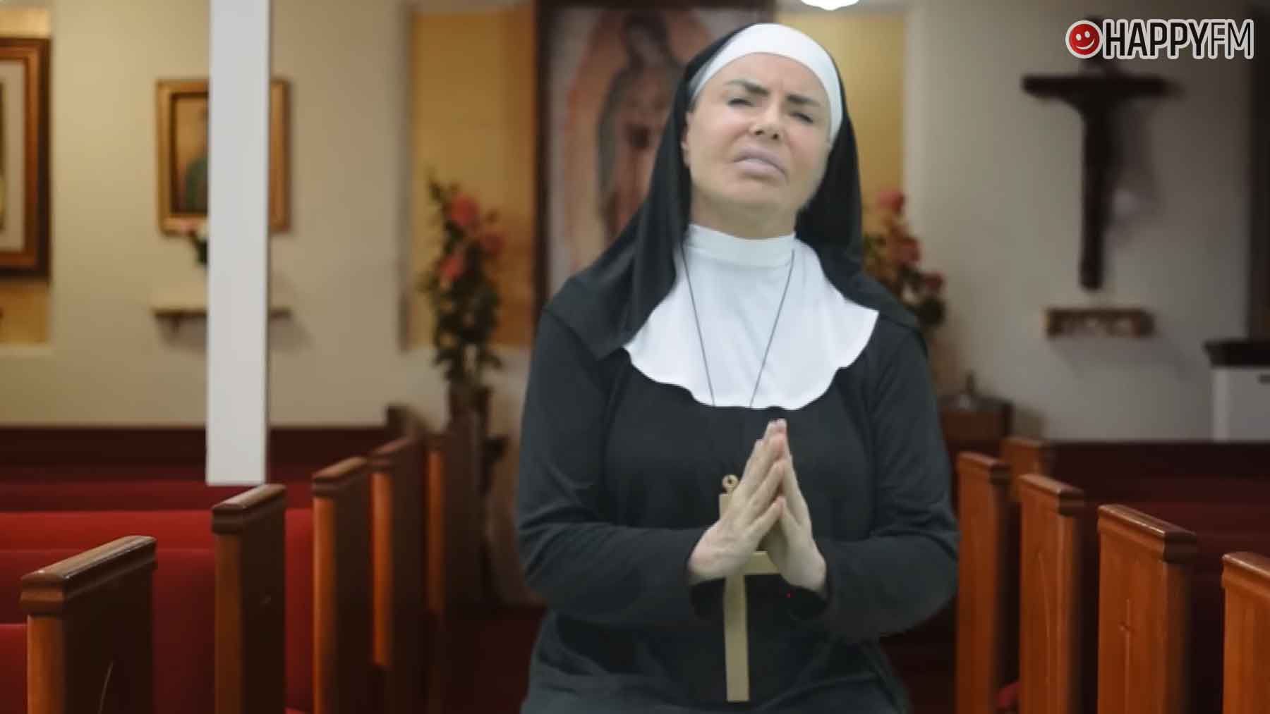 Leticia Sabater en el videoclip de Yo no soy esa mujer (YouTube).