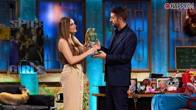 Melody y David Broncano en La Revuelta (RTVE).