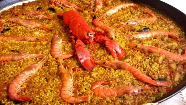 La paella