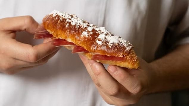 bocadillo de jamón