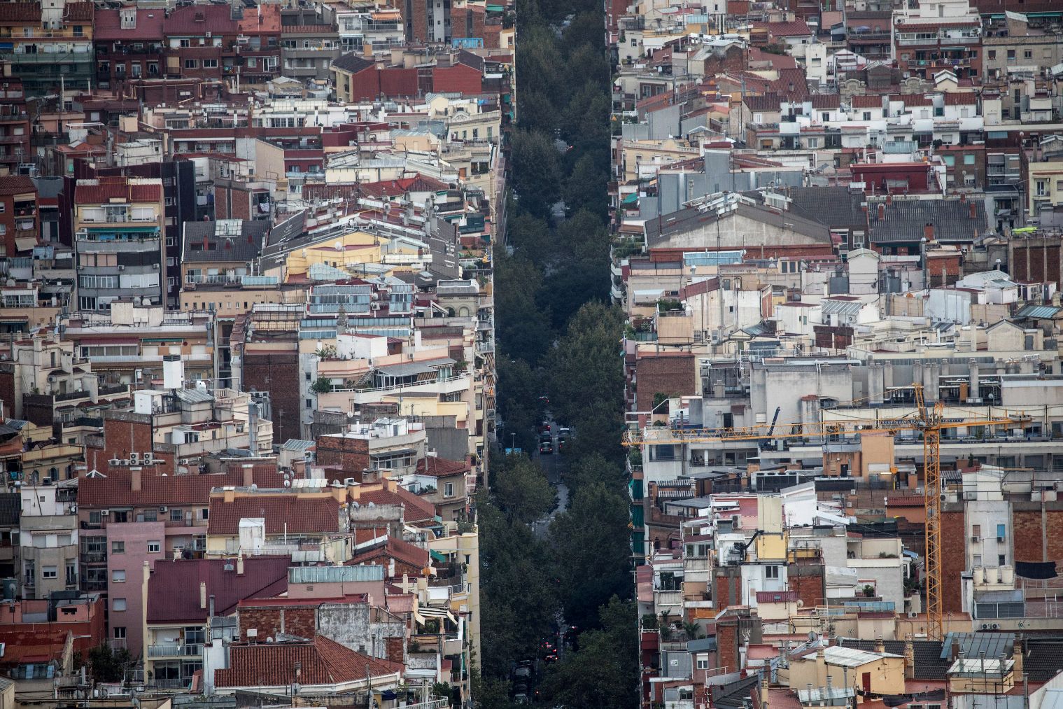 Viviendas en Barcelona. (Getty)