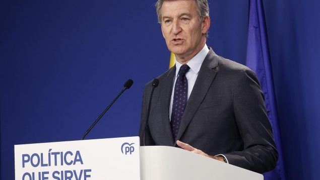 Alberto Núñez Feijóo, PP logo