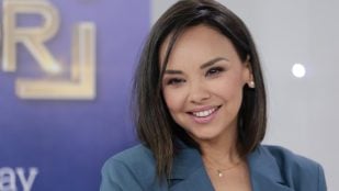 Chenoa en la presentación de 'The Floor'. (Foto: Gtres)