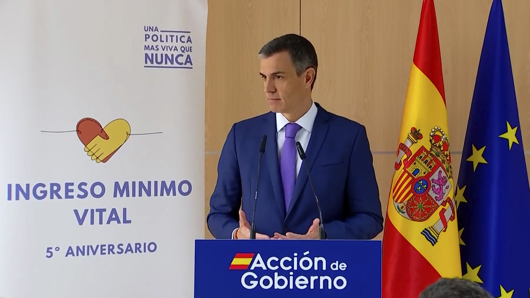 El presidente del Gobierno, Pedro Sánchez.