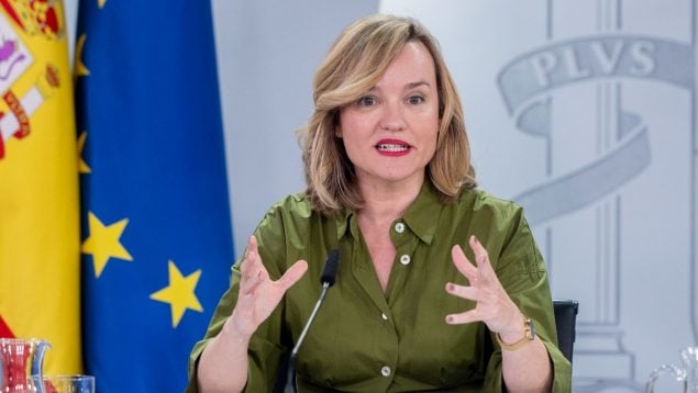 Sijena pinturas, Pilar Alegría