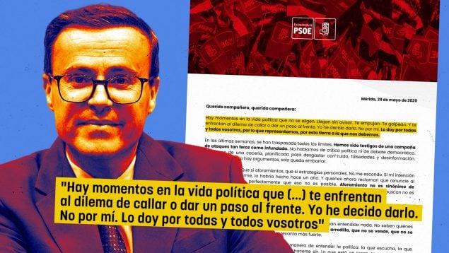 Gallardo se ríe por carta de la inteligencia de sus votantes: «He dado un paso al frente por vosotros»