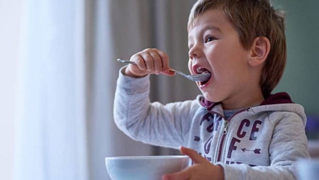 desayuno infantil