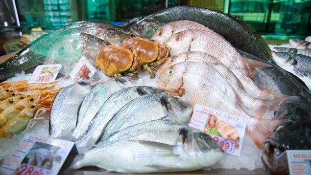 Pescado, pescadería, mercurio