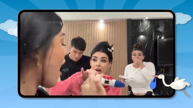 Rebeca Jiménez 'La Rebe', se entera de su embarazo junto a su familia (Mtmad).