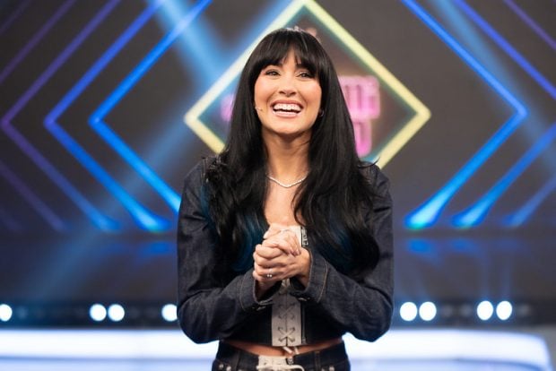 Aitana Ocaña en el plató de El Hormiguero (Atresmedia).