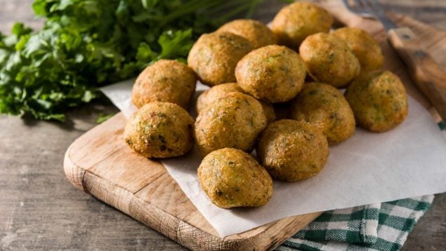 Buñuelos de bacalao