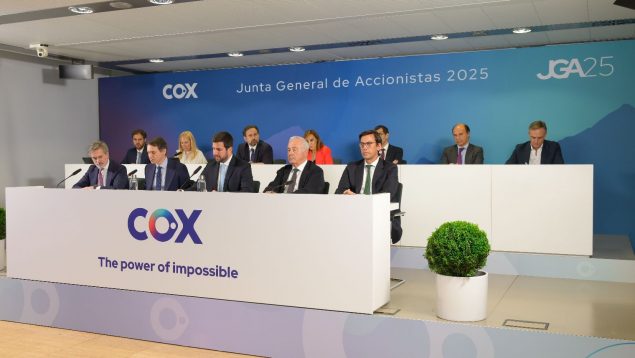Los accionistas de Cox este viernes en Sevilla. (Imagen cedida por Cox).