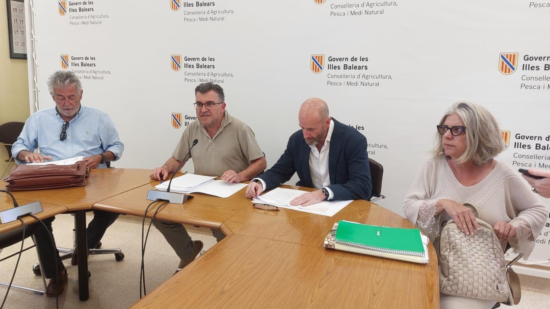 Rueda de prensa de la Conselleria d’Agricultura.