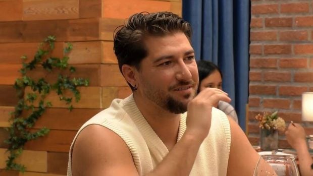 Edison, participante de 'First Dates'. (Mediaset)