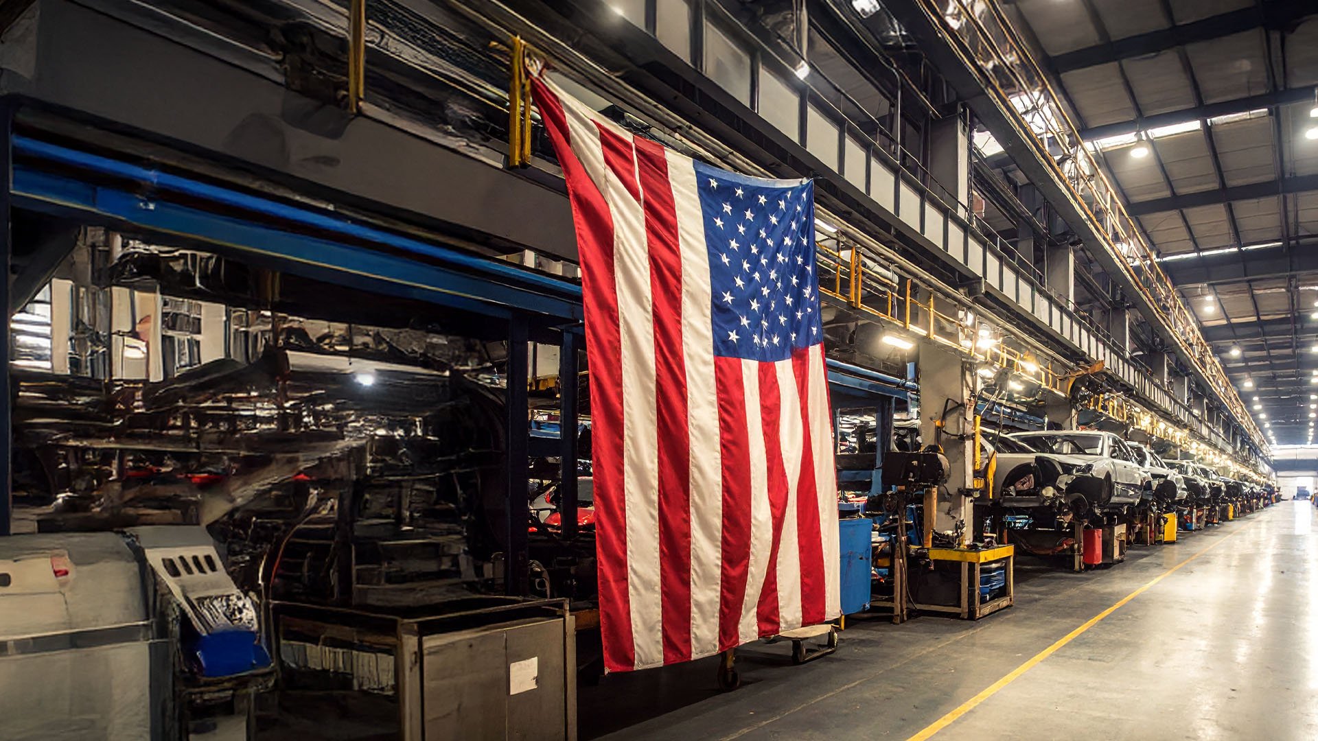 Una fábrica de Estados Unidos