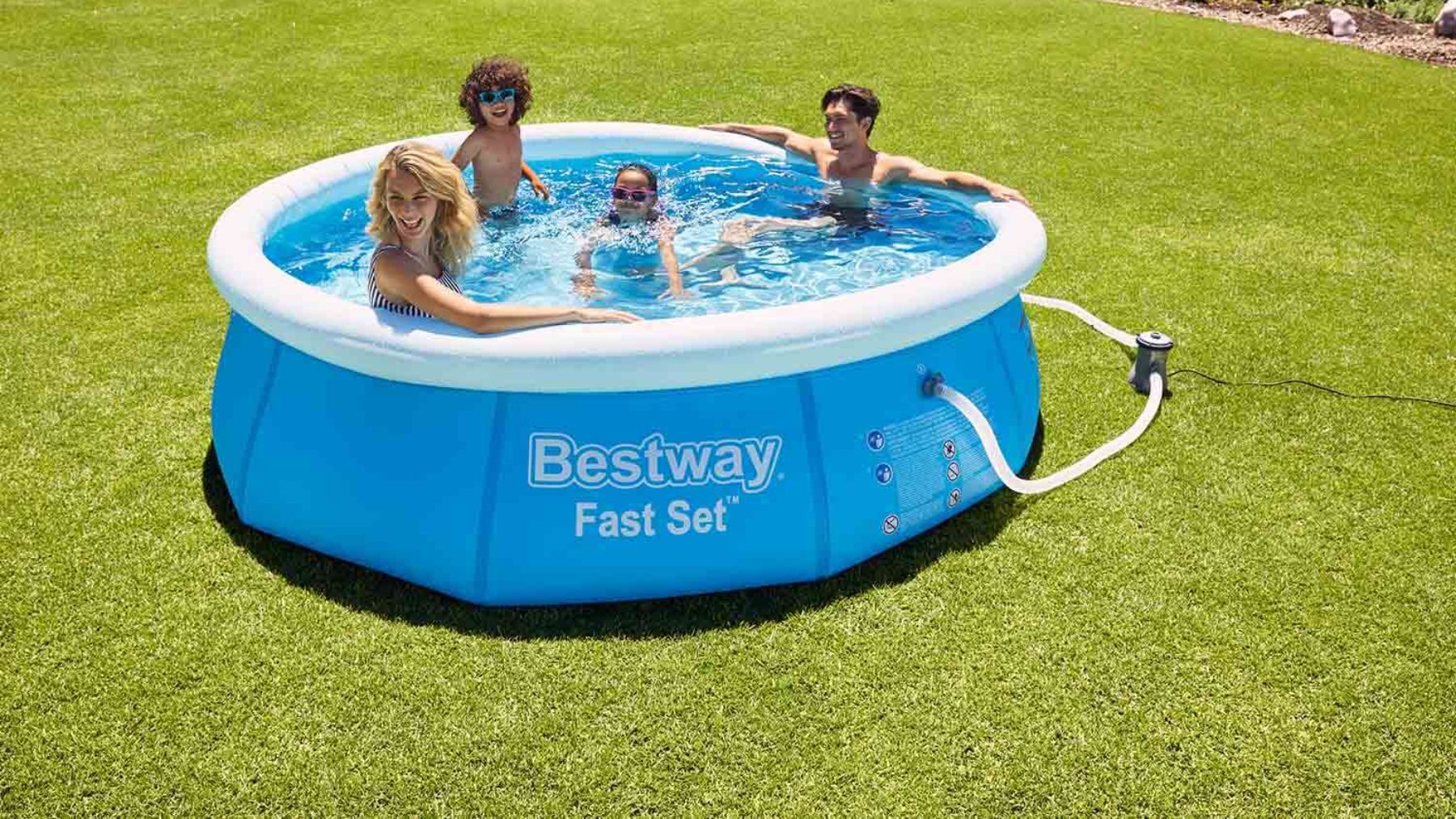 Piscina Bestway de Lidl.