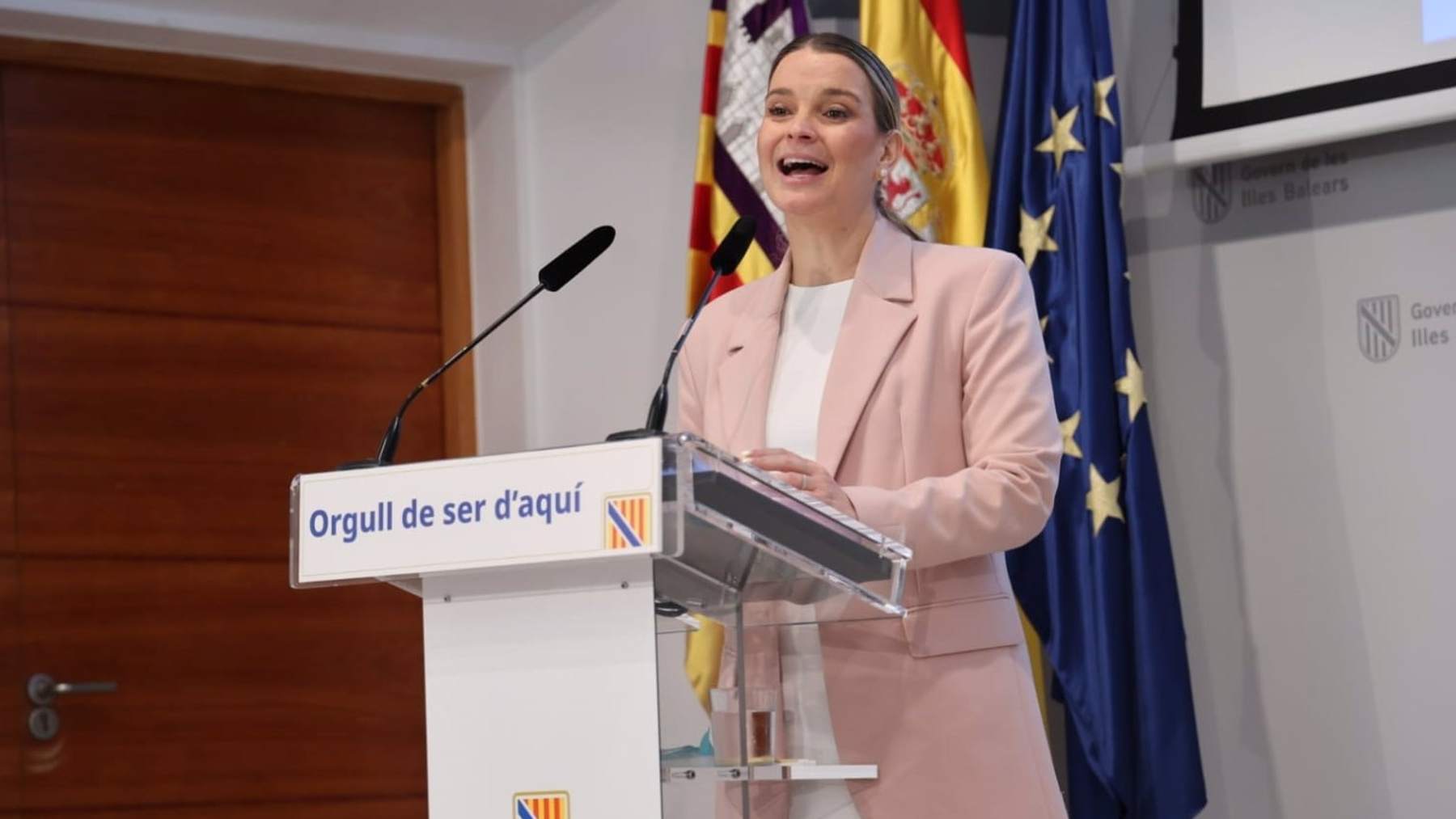 La presidenta del Govern, Marga Prohens. ISAAC BUJ – EUROPA PRESS