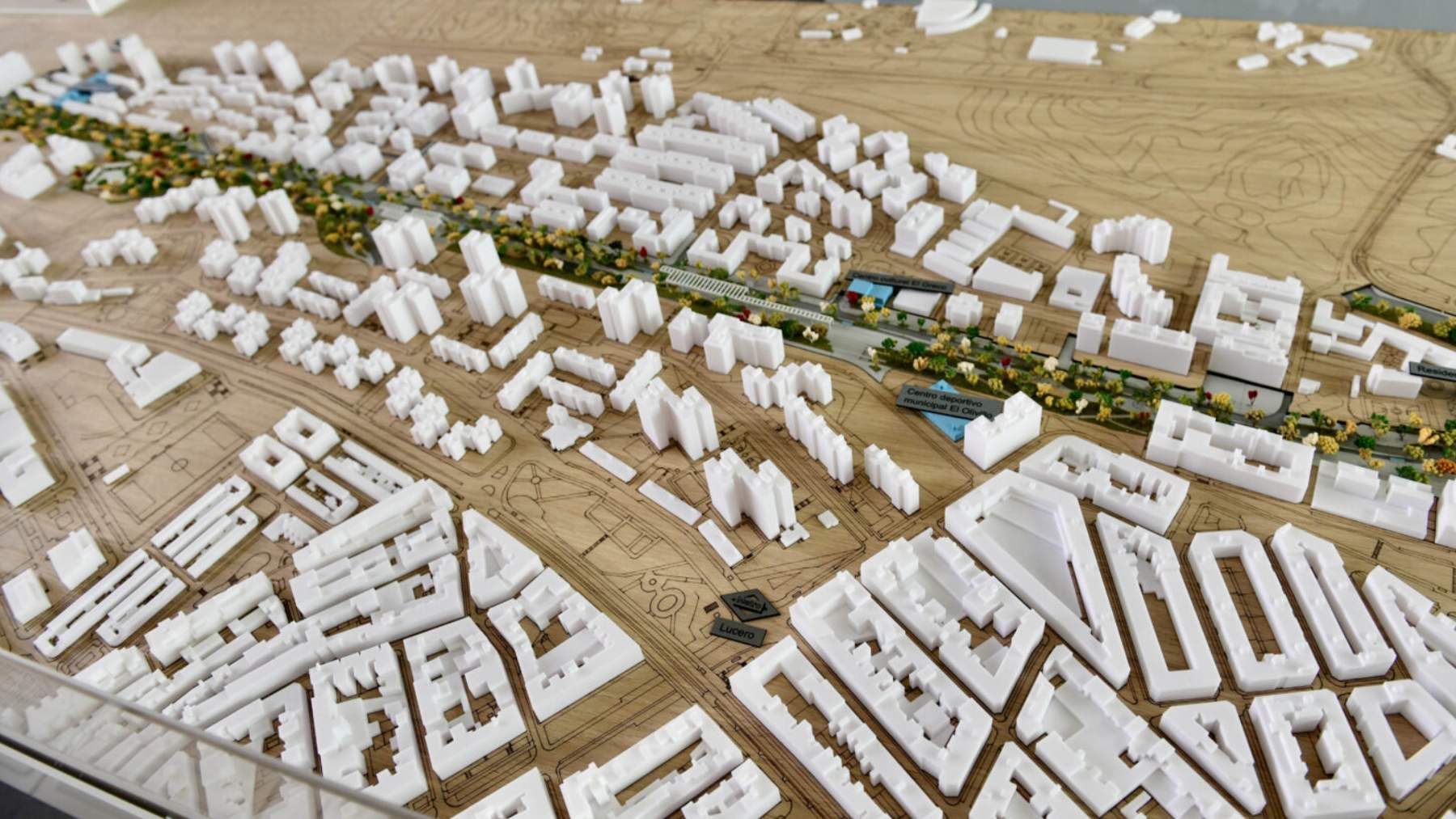 Recreación del soterrado de la A-5 en Madrid-